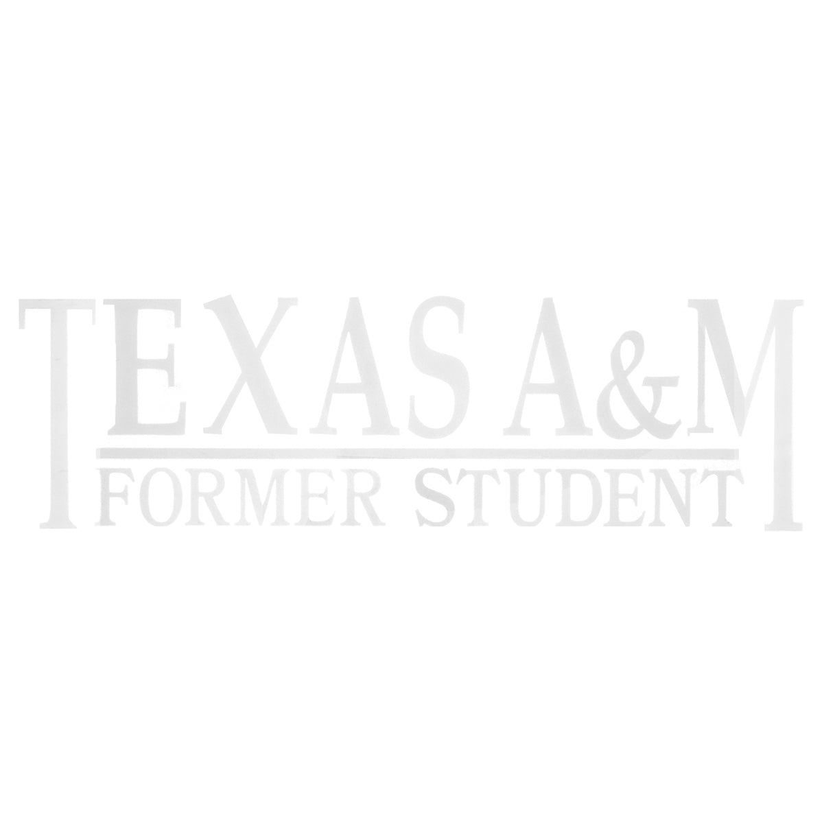 Texas A&M Former Student Decal