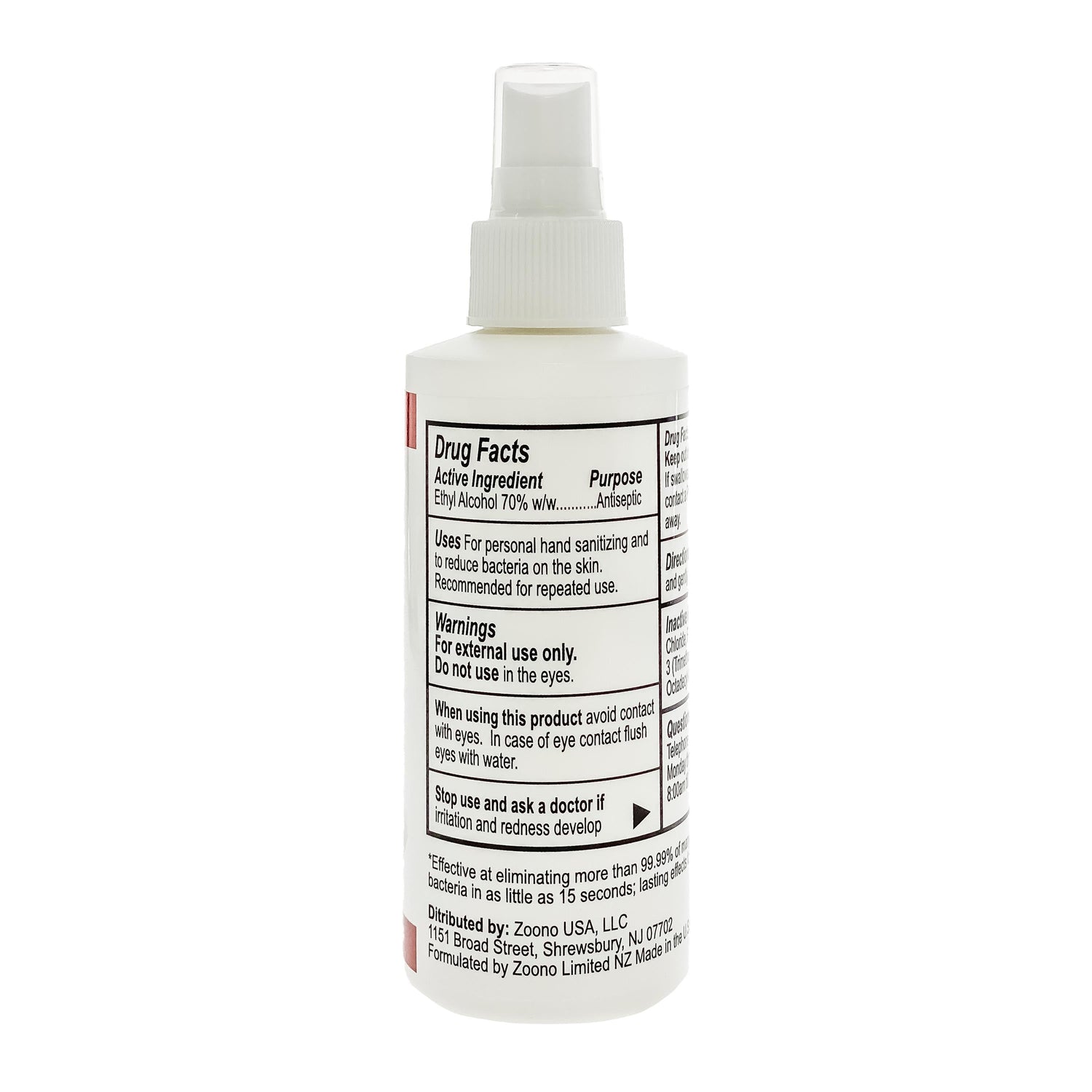 Zoono 24-Hour Hand Sanitizer - 150Ml