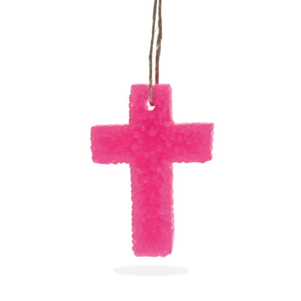 Cross Strawberry Leather Bead Air Freshener