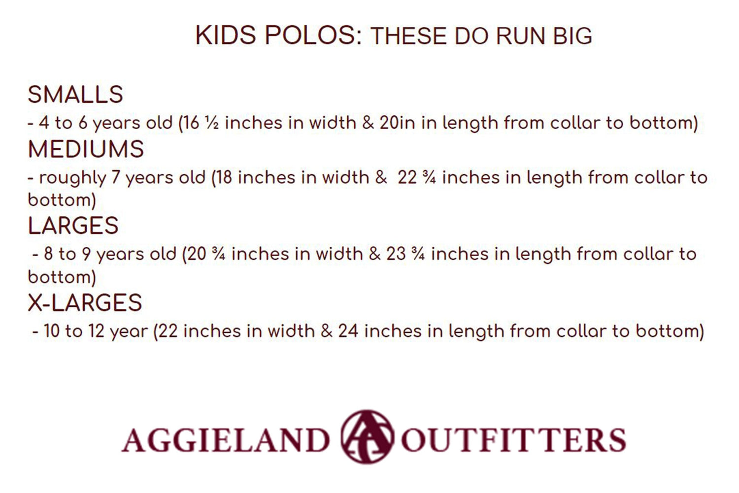 Texas A&M Youth Performance Polo