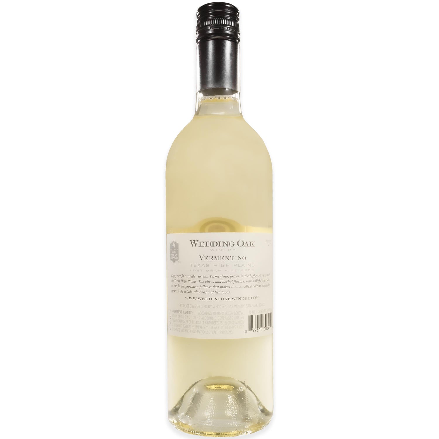 In Store Pickup Or Local Delivery Only: Wedding Oak Vermentino White W