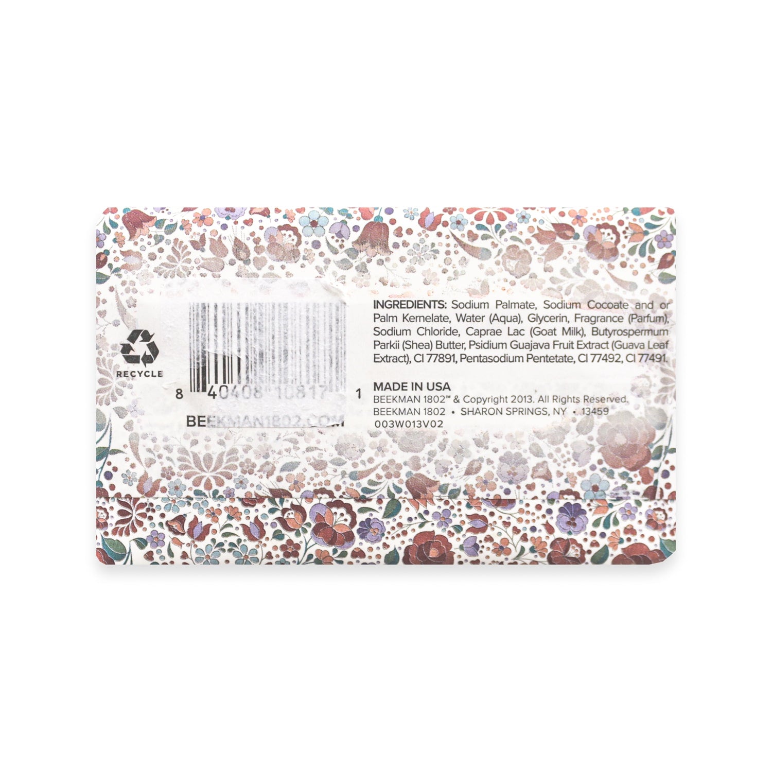 Beekman Honeyed Grapefruit Goat Milk Soap Bar