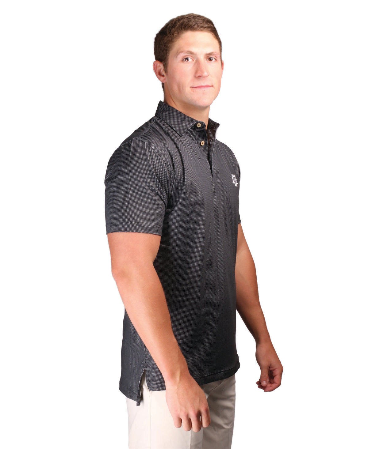 Peter Millar Texas A&M Mini Dot Polo