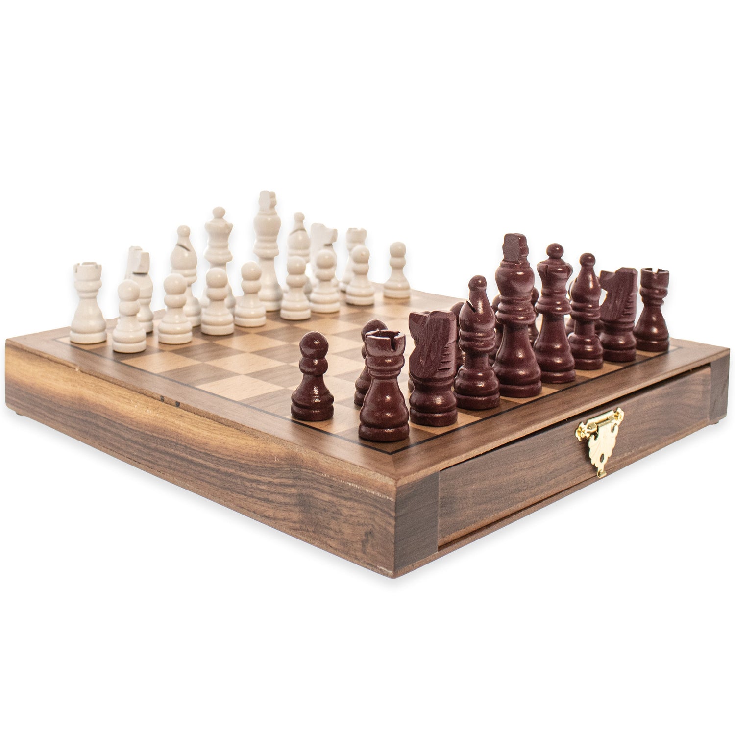 Maroon Rivalry Magnetic Chess Set