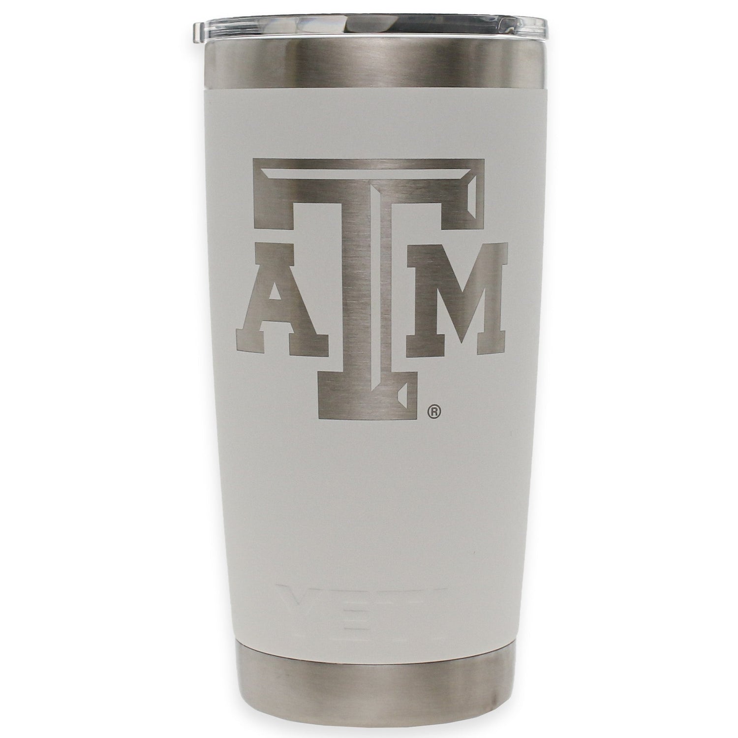 Texas A&M Yeti 20oz White Tumbler
