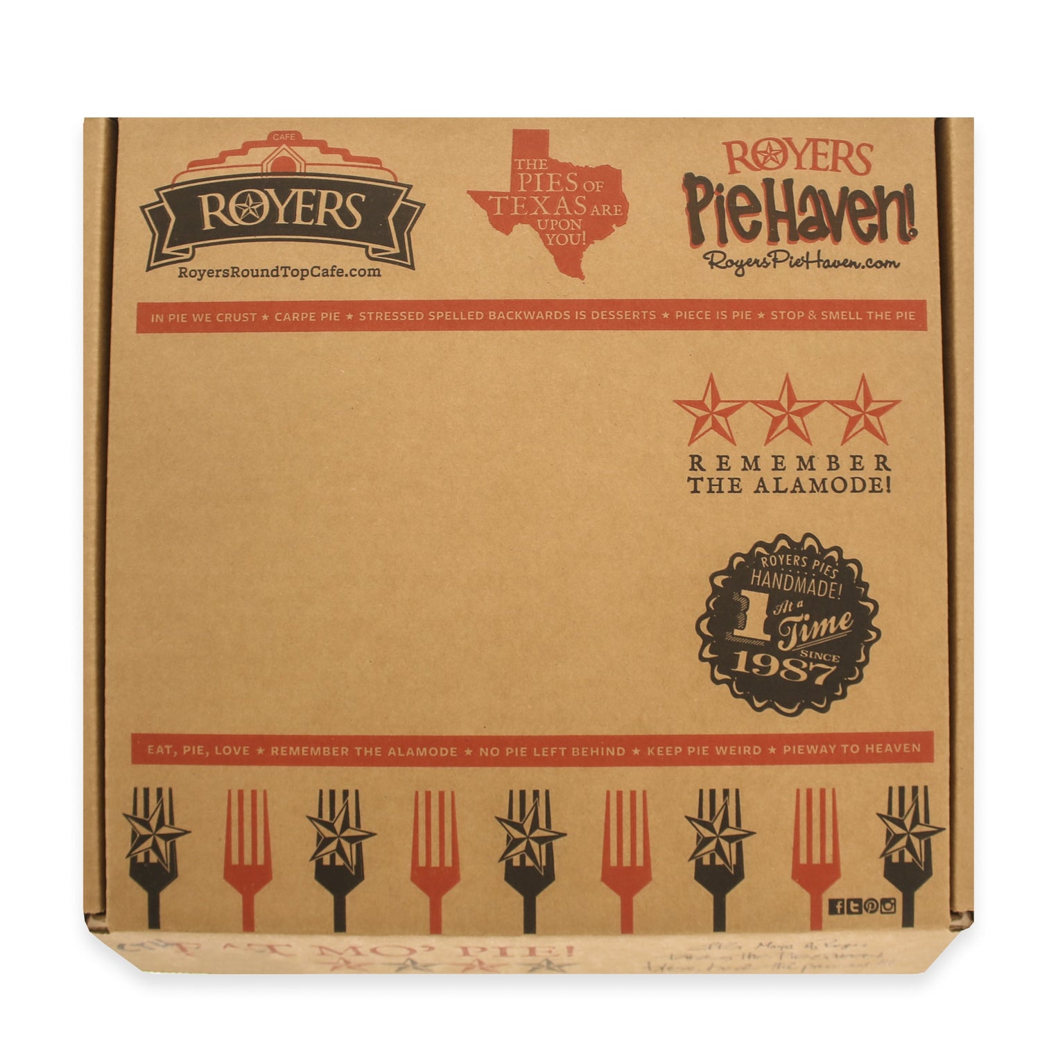 Royers Pie Haven D’ette’s Strawberry Rhubarb Pie