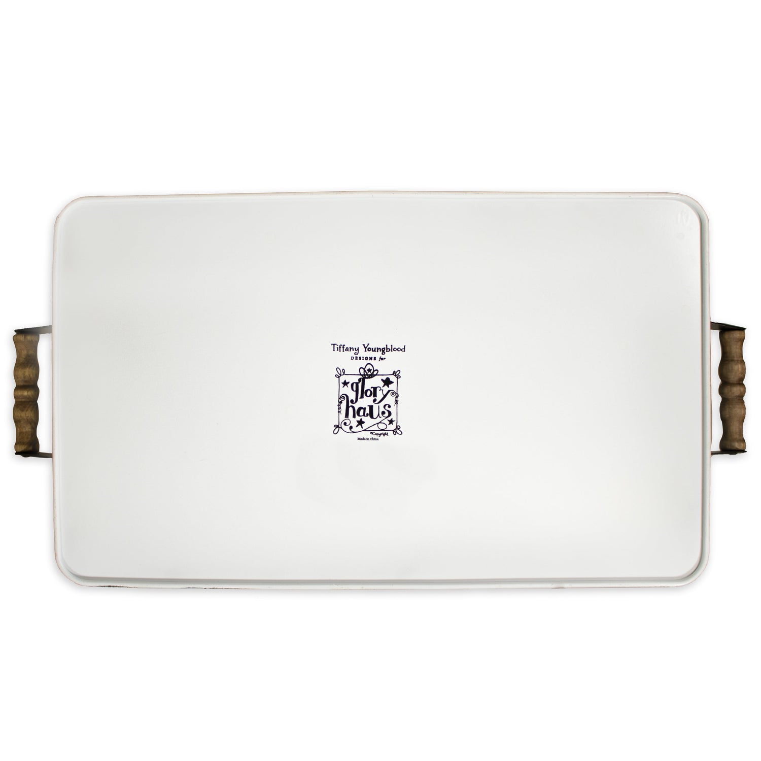 Texas A&M Wagoneer Enamel Serving Tray