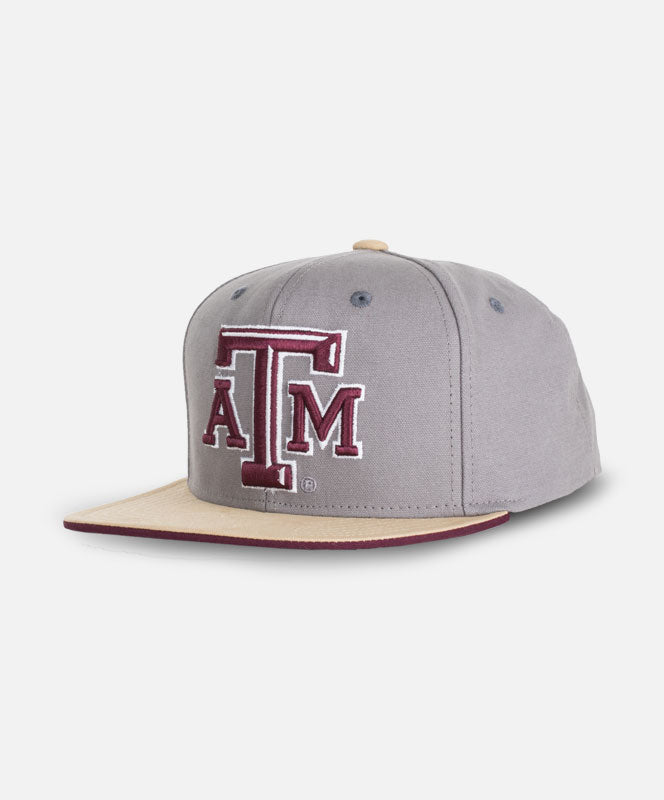 Texas A&M Undersided Bevel ATM Flat Bill Hat