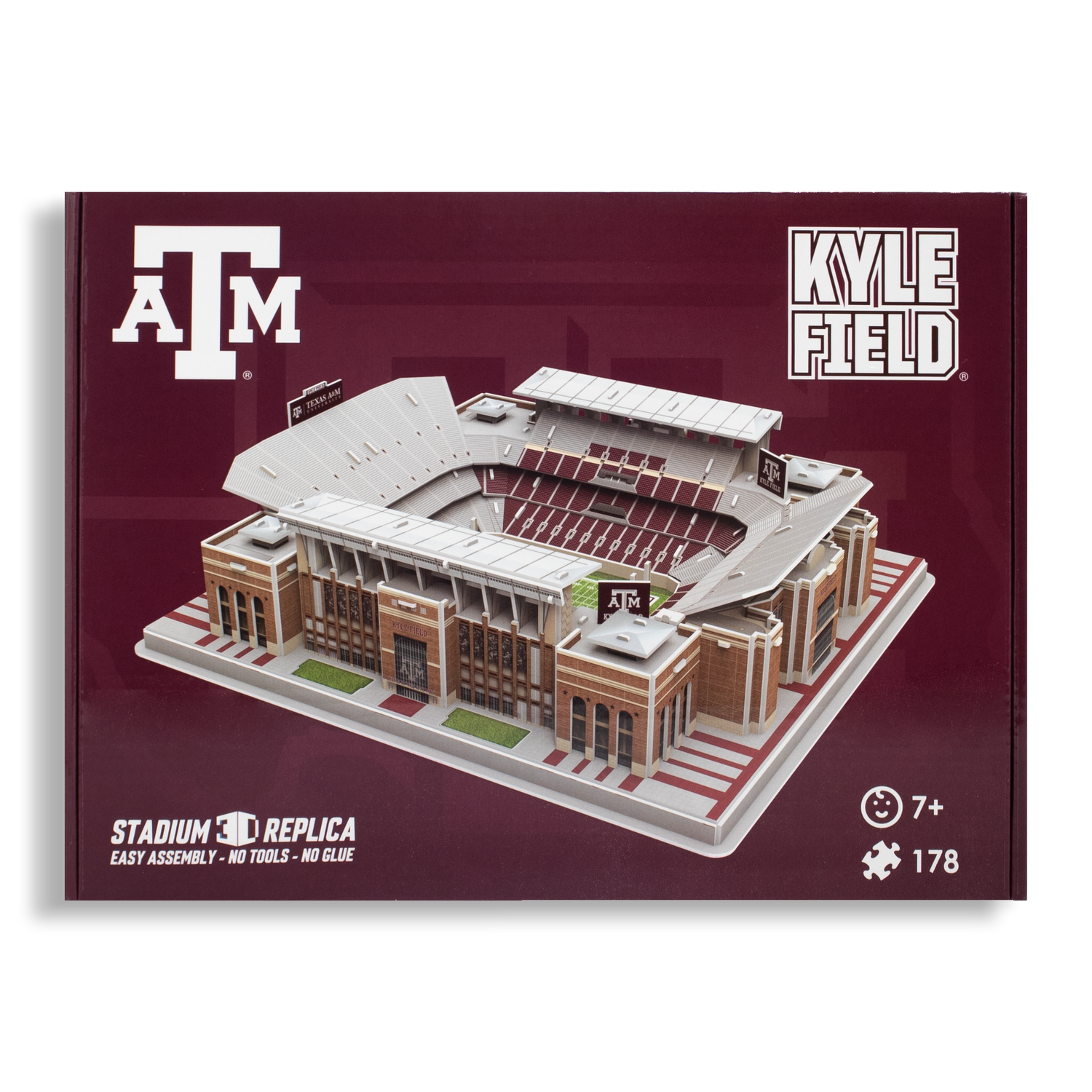Texas A&M 3D Kyle Field Stadium 178 Piece Puzzle
