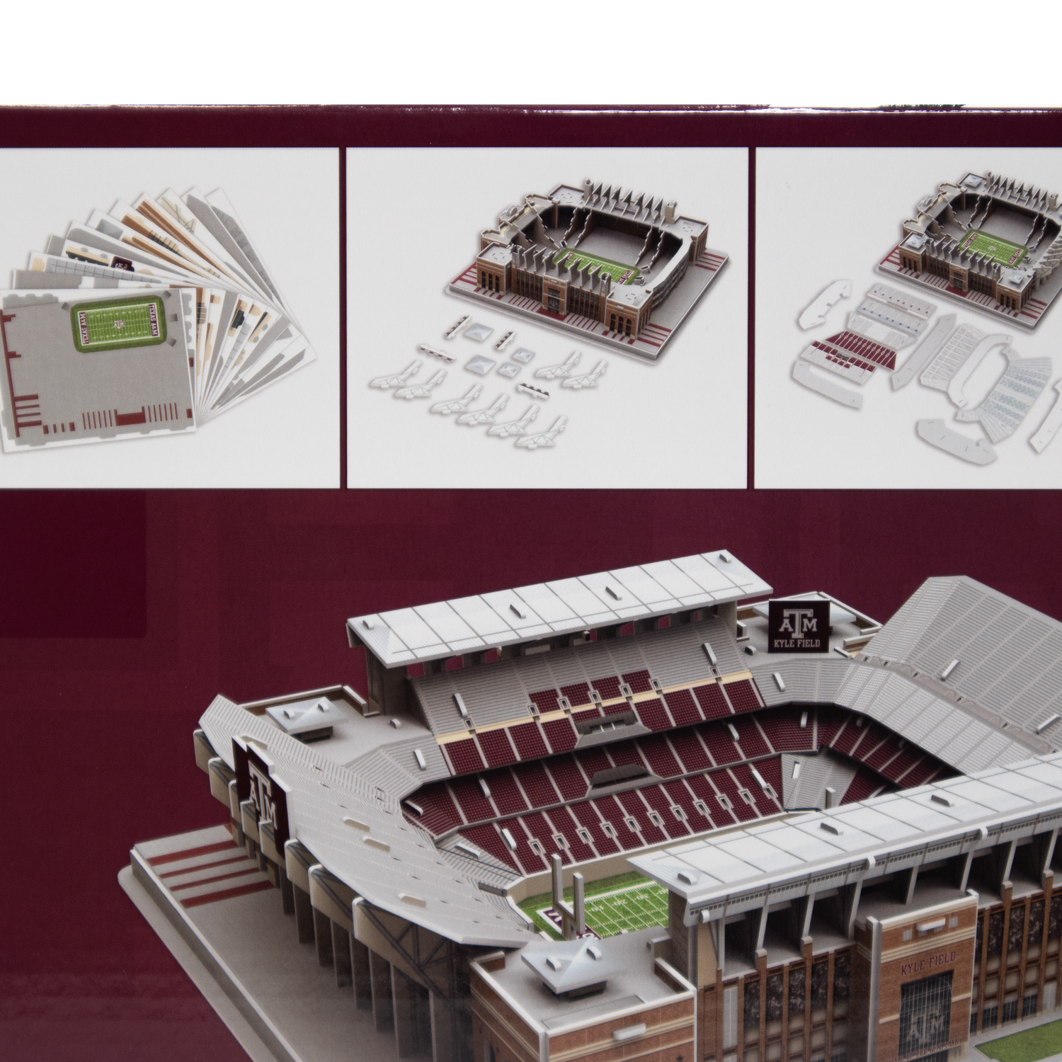 Texas A&M 3D Kyle Field Stadium 178 Piece Puzzle
