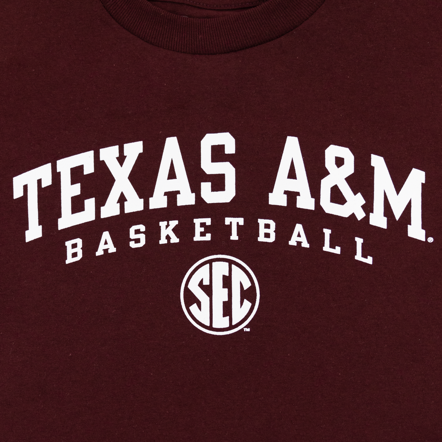 Texas A&M Youth Basketball SEC T-Shirt