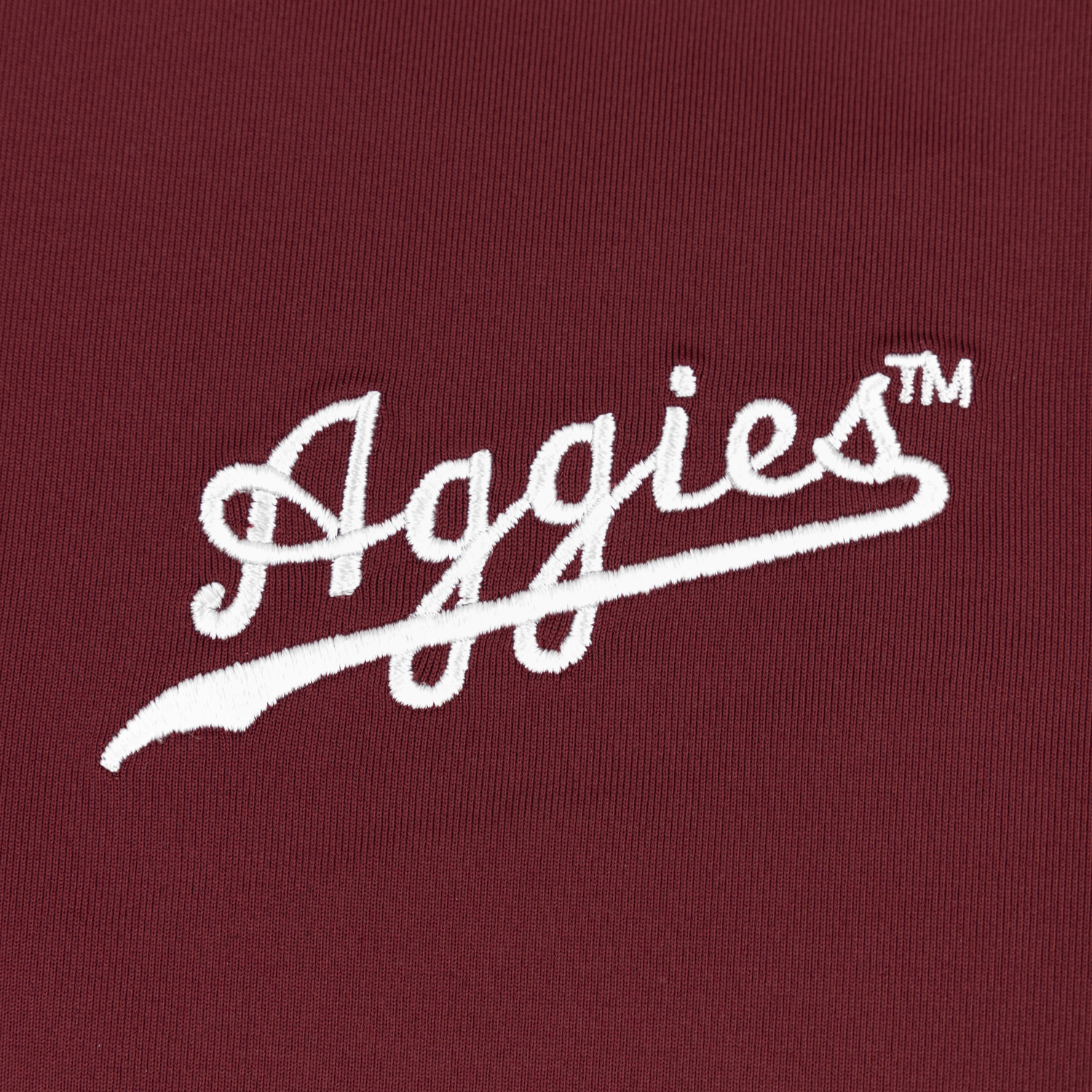 Aggies Script Maroon Polo