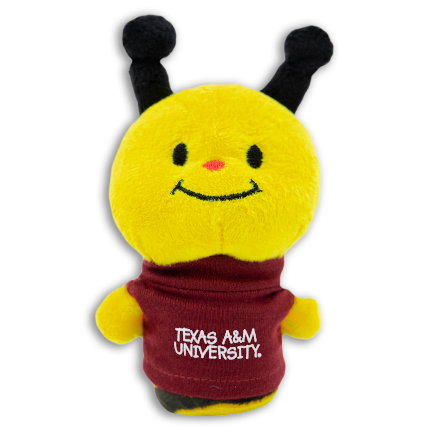 Texas A&M University Yellow Bee Shorties Plush Toy