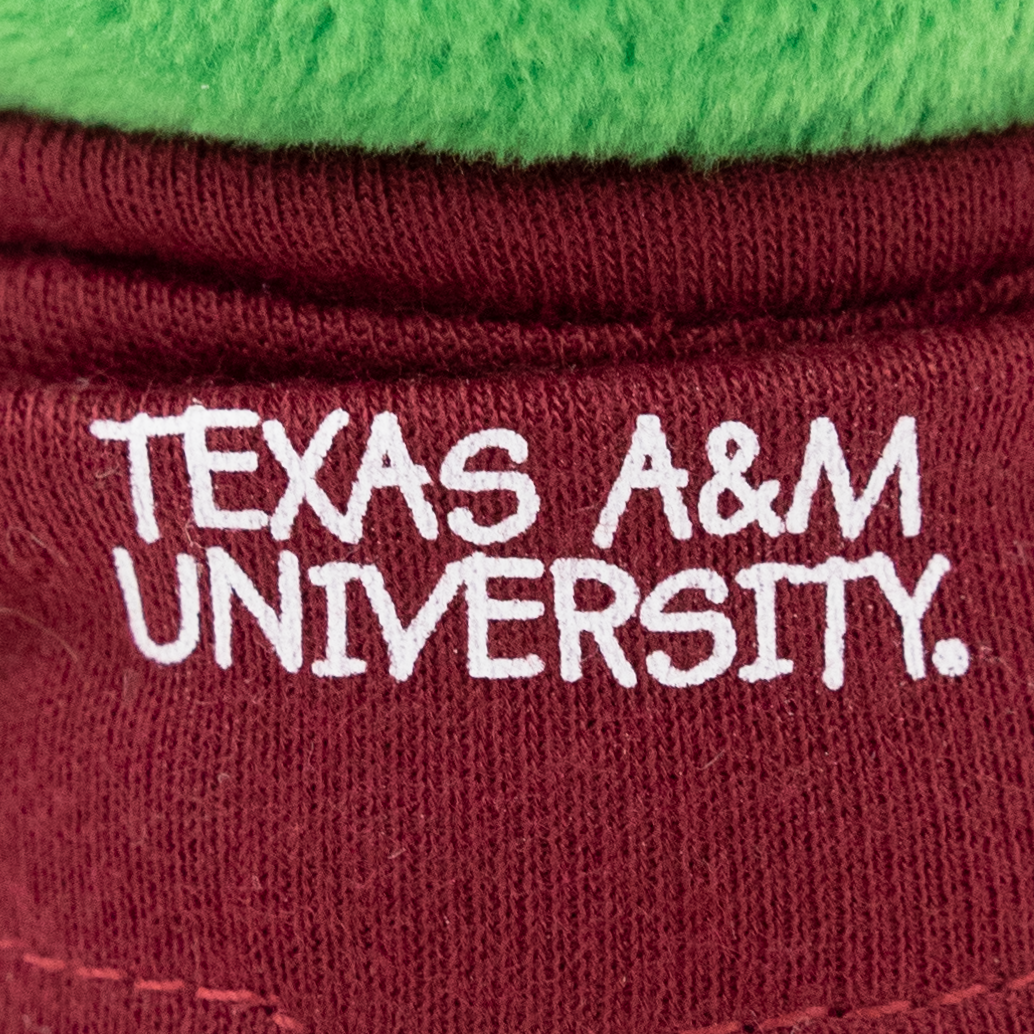 Texas A&M University Green Alien Shorties Plush Toy