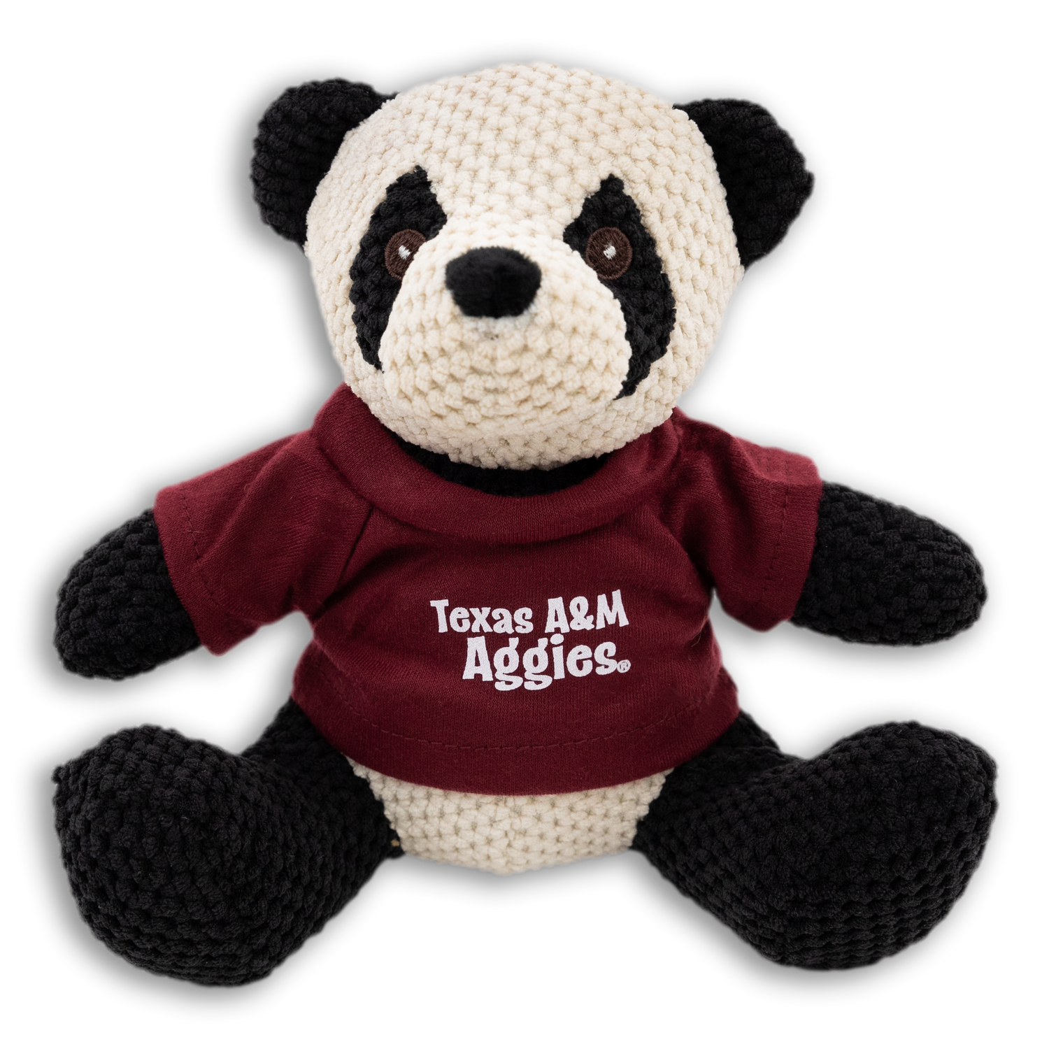 Texas A&M Aggies Textured Panda Toy