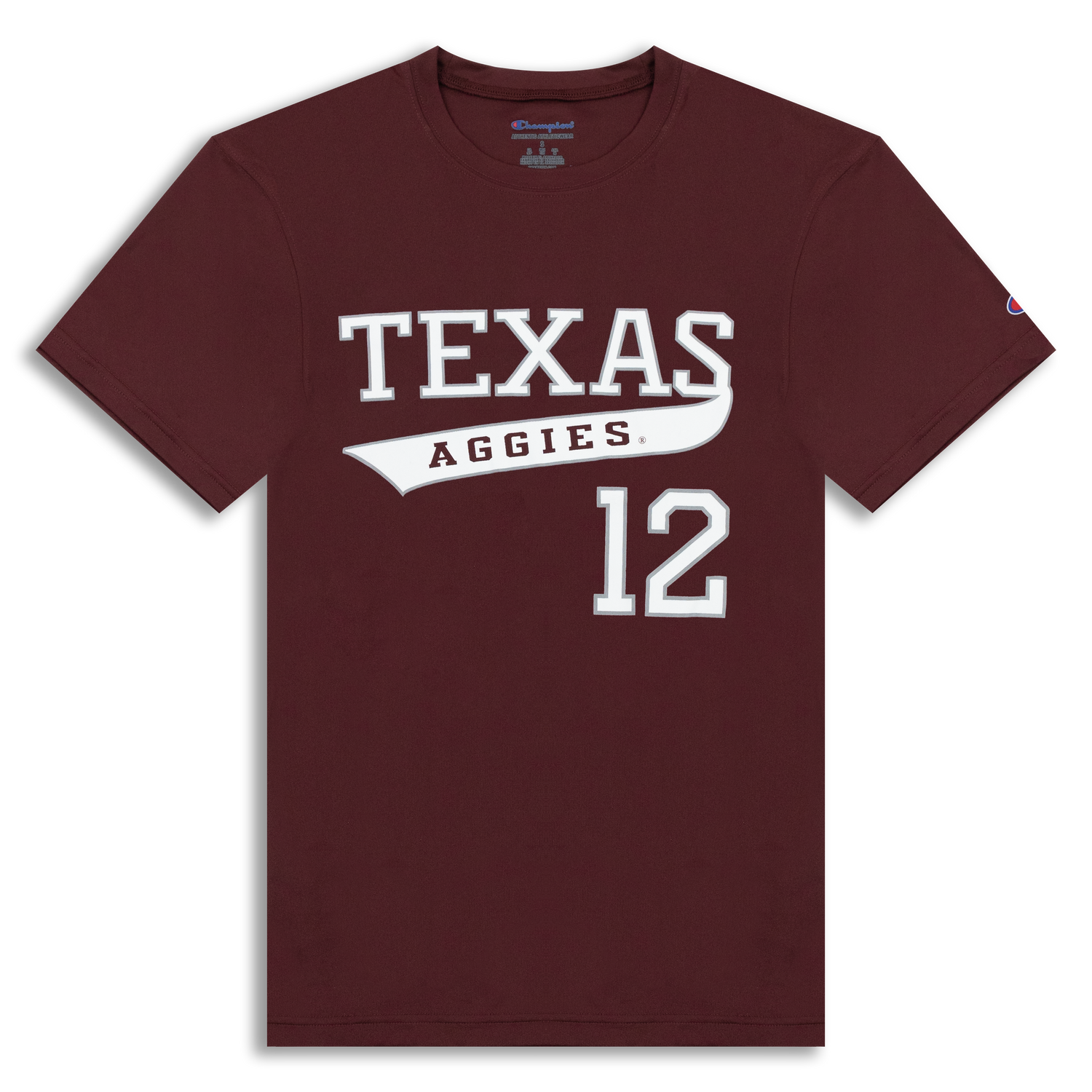 Texas Aggies 12 Champion Maroon T-Shirt