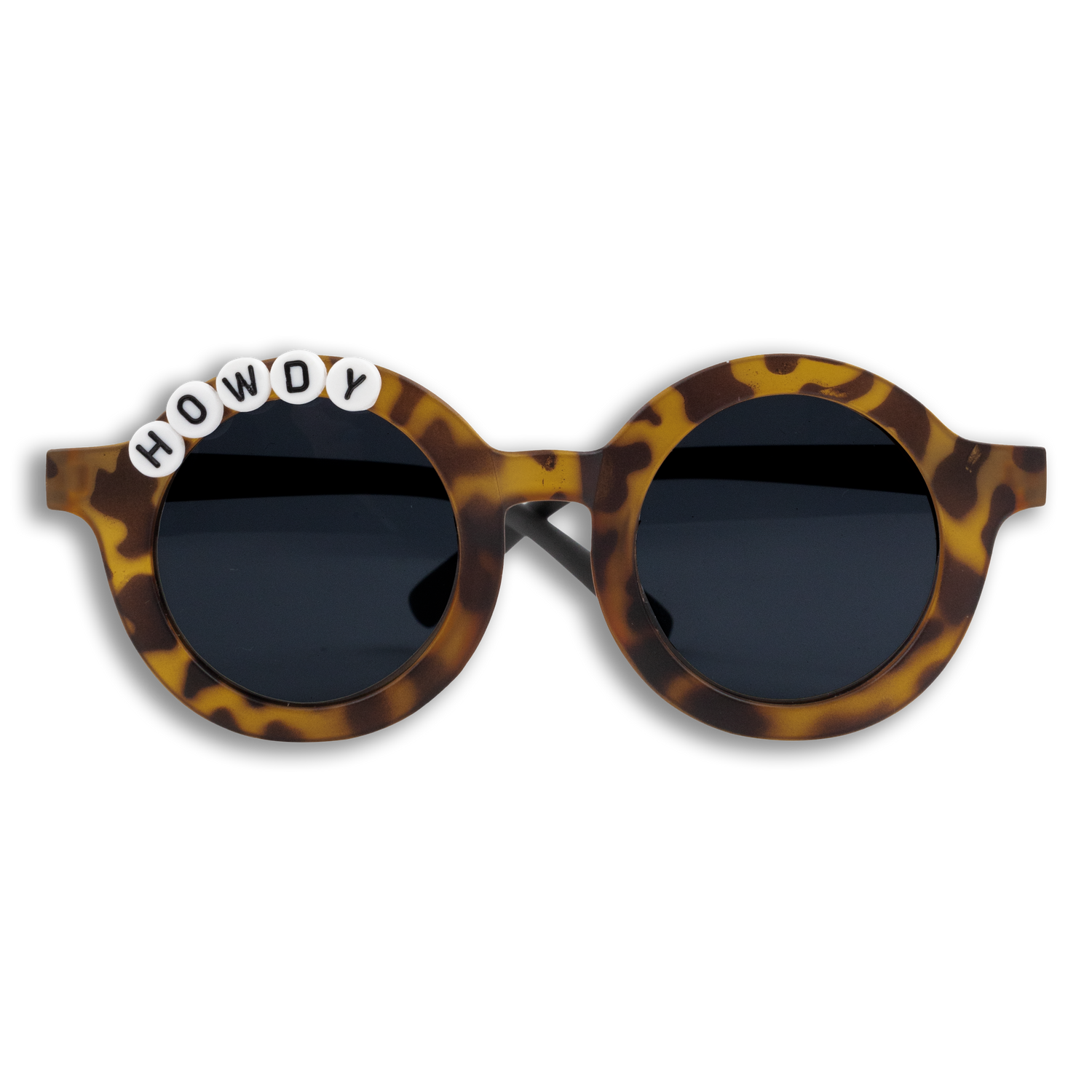 Howdy Kids Leopard Print Sunglasses