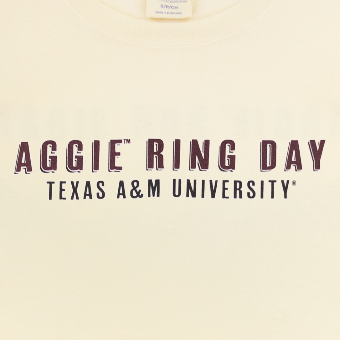 Official Texas A&M 2023 Aggie Ring Day TShirt