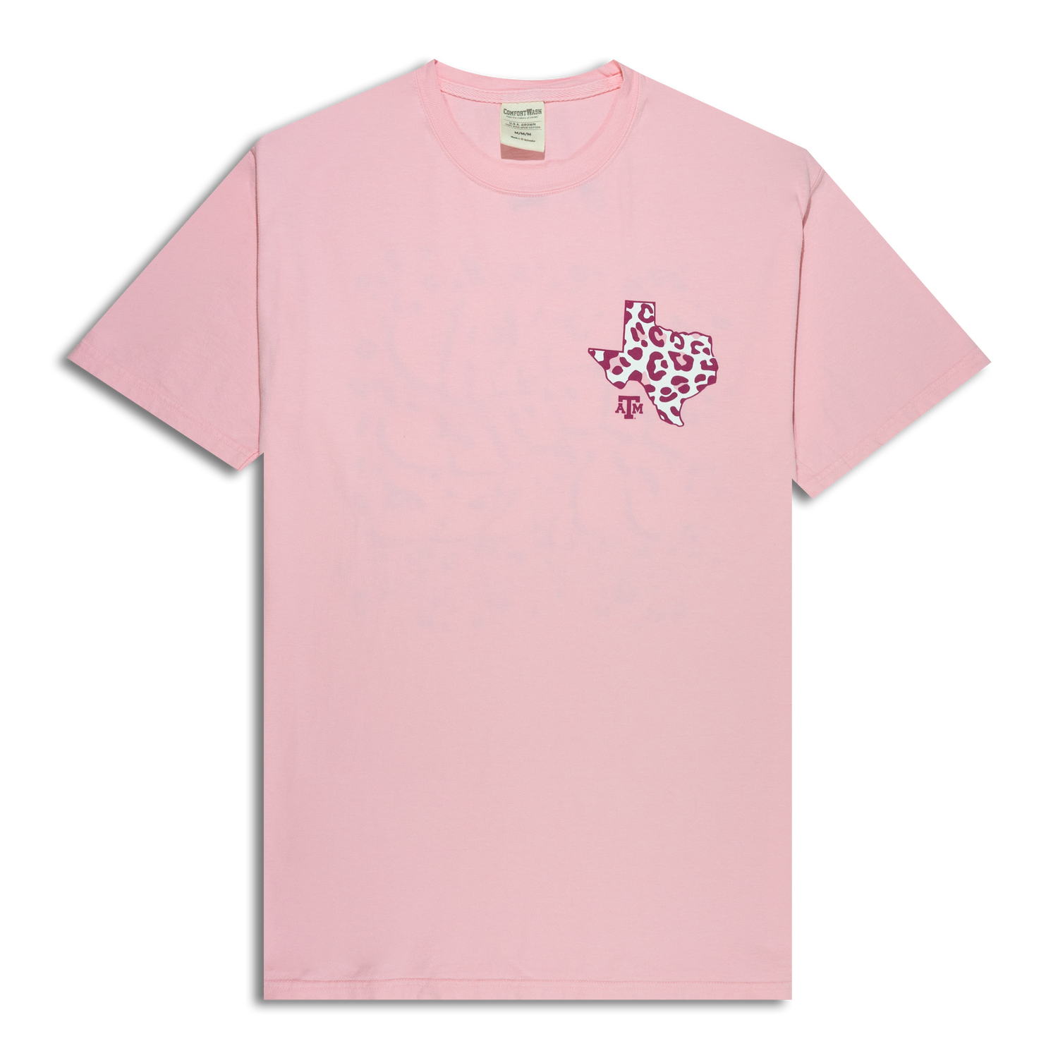 Texas A&M Pink Leopard TX Aggies T-Shirt