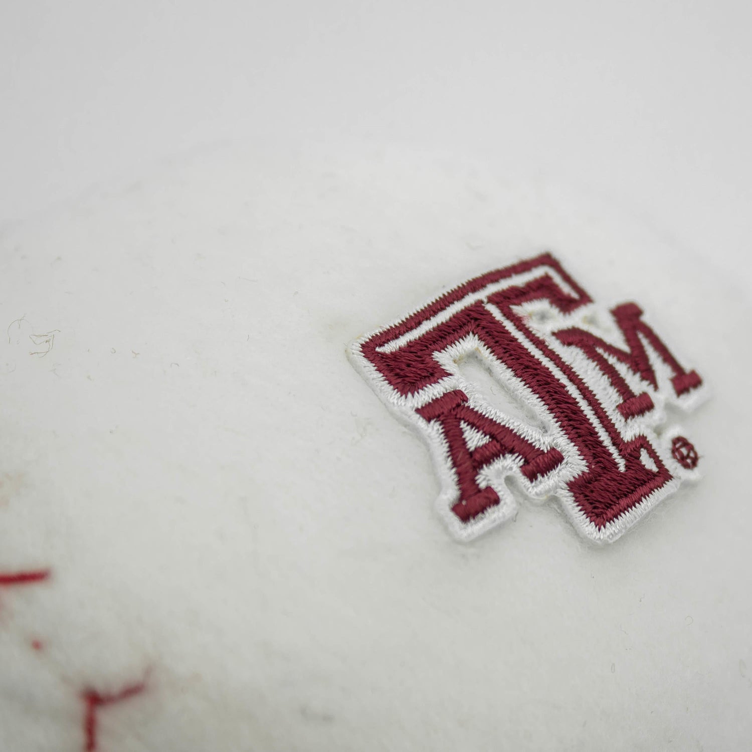Texas A&M Plush Patch Baseball