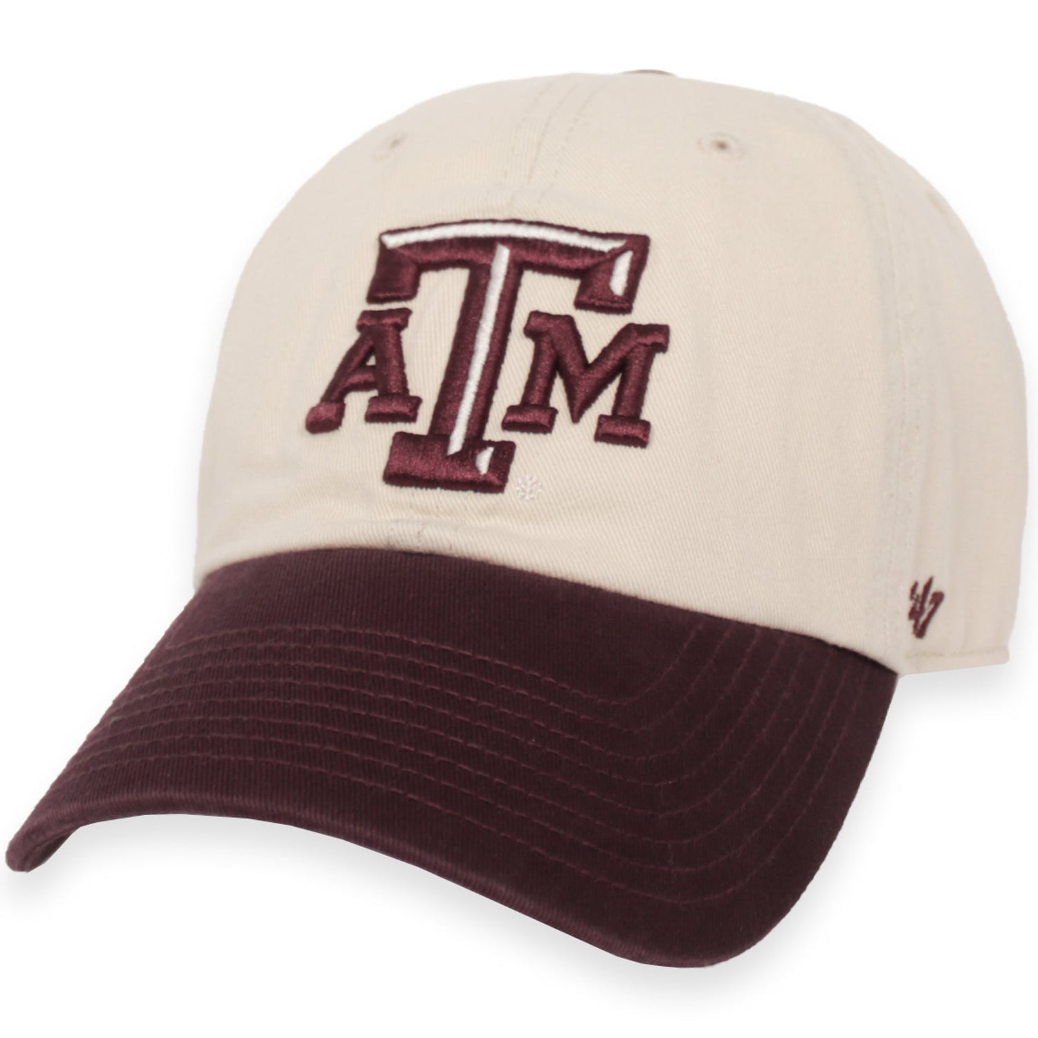 Texas A&M '47 Brand Two Tone Clean Up Cap