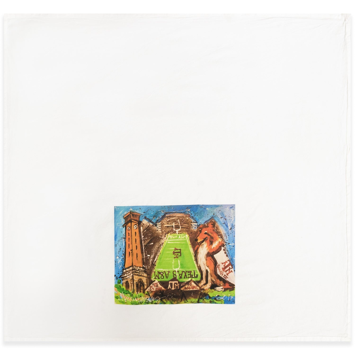 Texas A&M Heidi Hensley Tea Towel