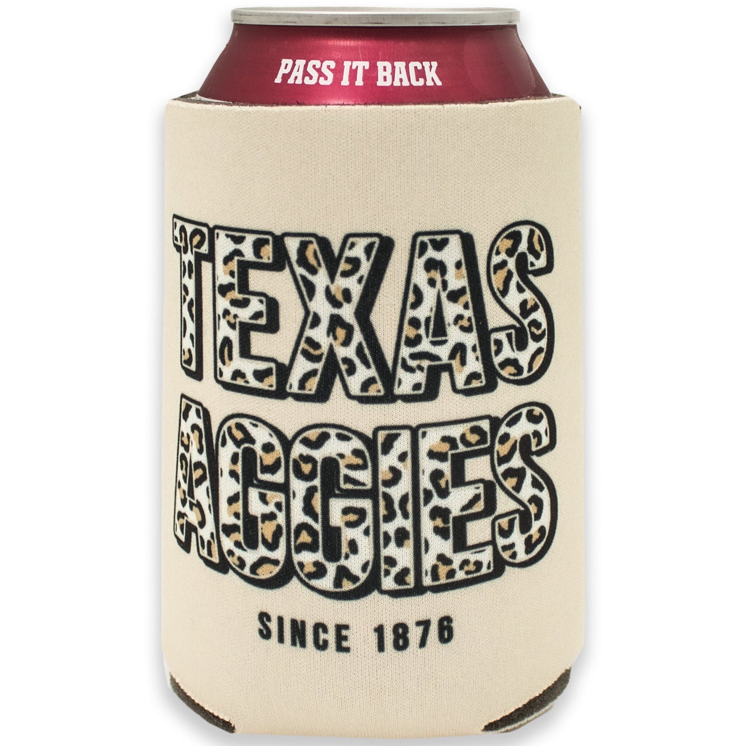 Texas A&M Aggies Cheetah Koozie
