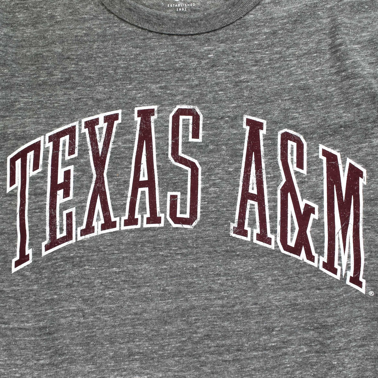 Texas A&M League Arched Victory Falls T-Shirt