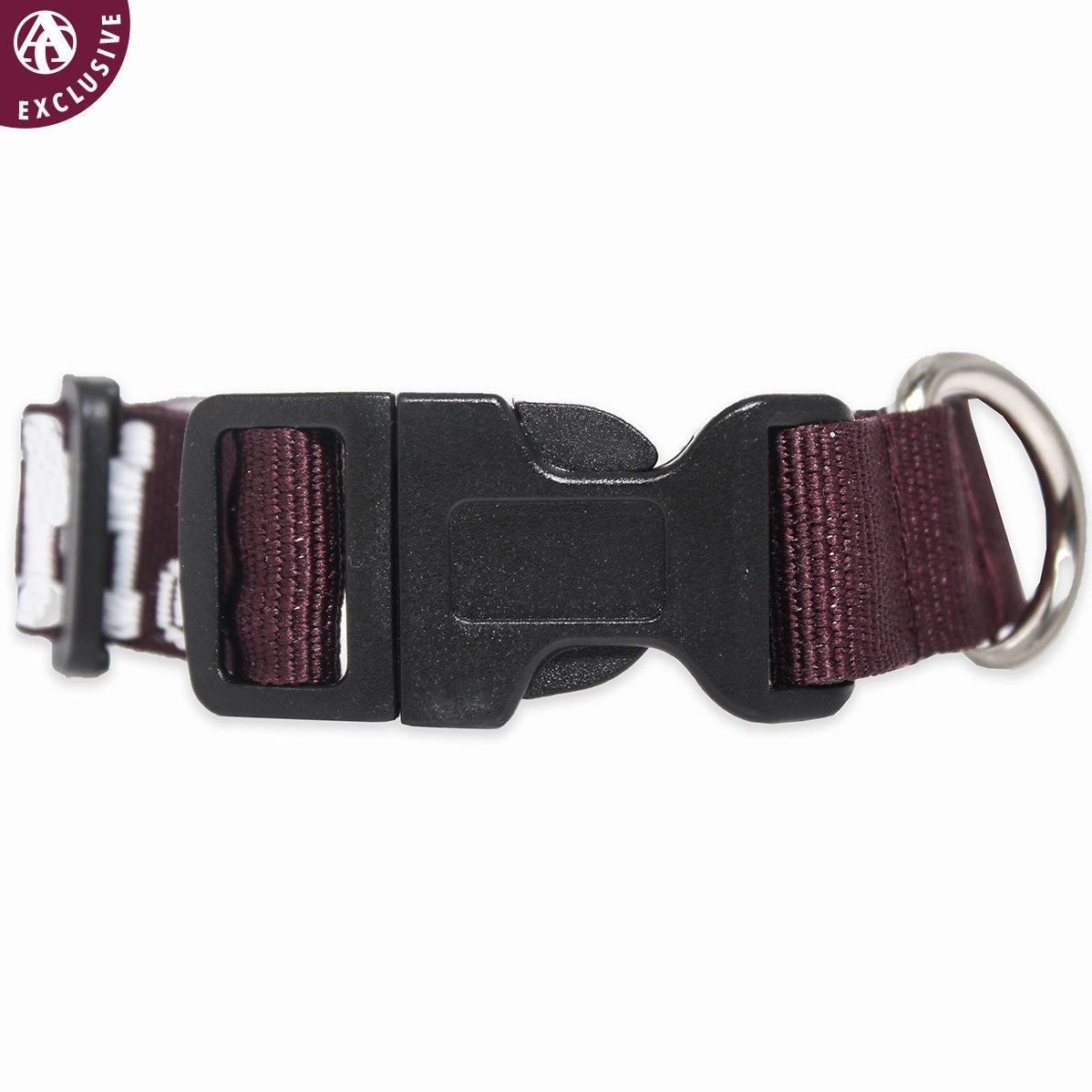 Texas A M Embroidered Dog Collar
