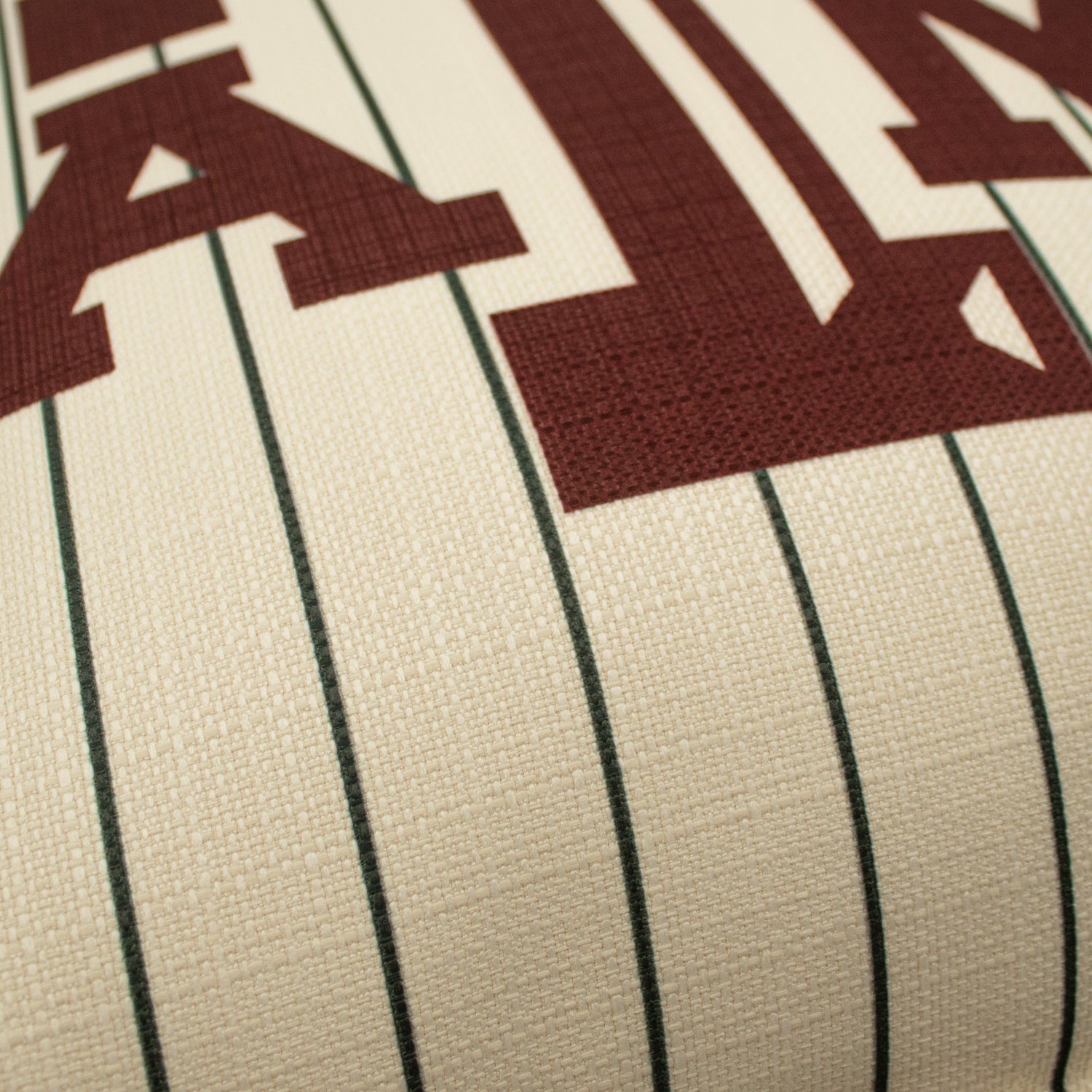 Texas A&M Pinstripe Pillow