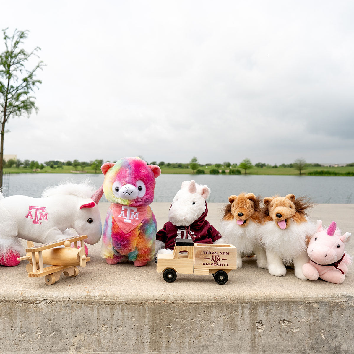 Texas A&M Wooden Toy Truck