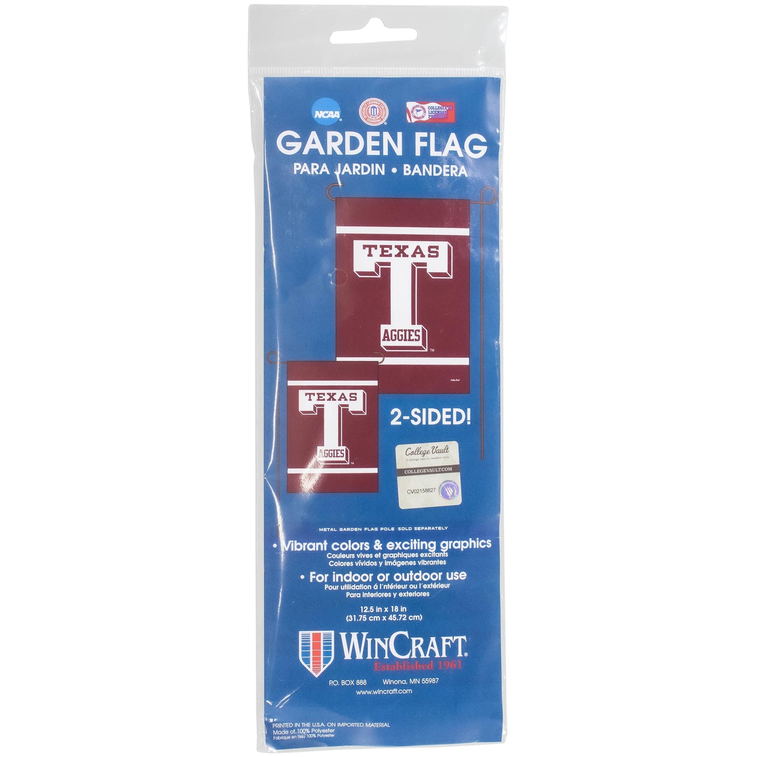 Texas A&M Block T Garden Sign