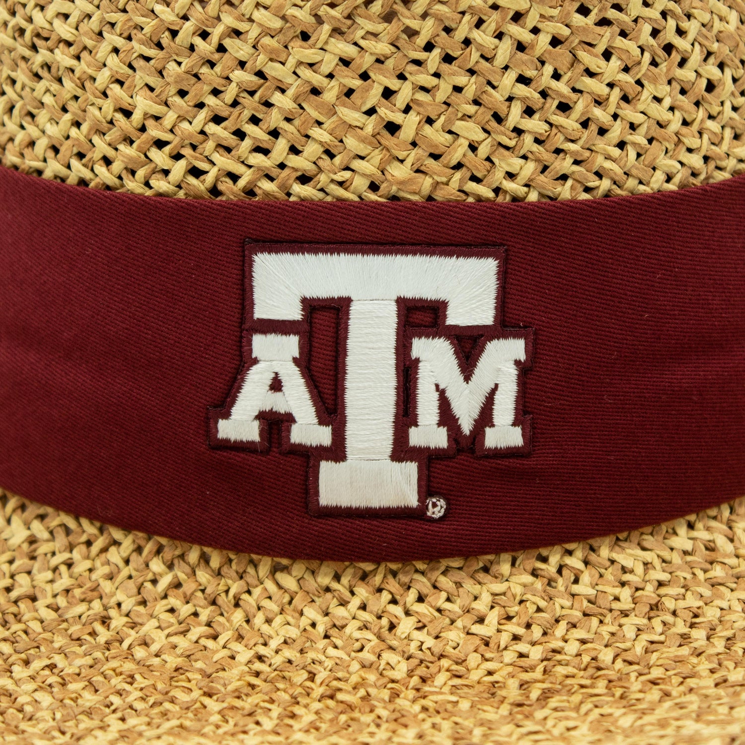 Texas A&M Tournament Straw Gambler Hat