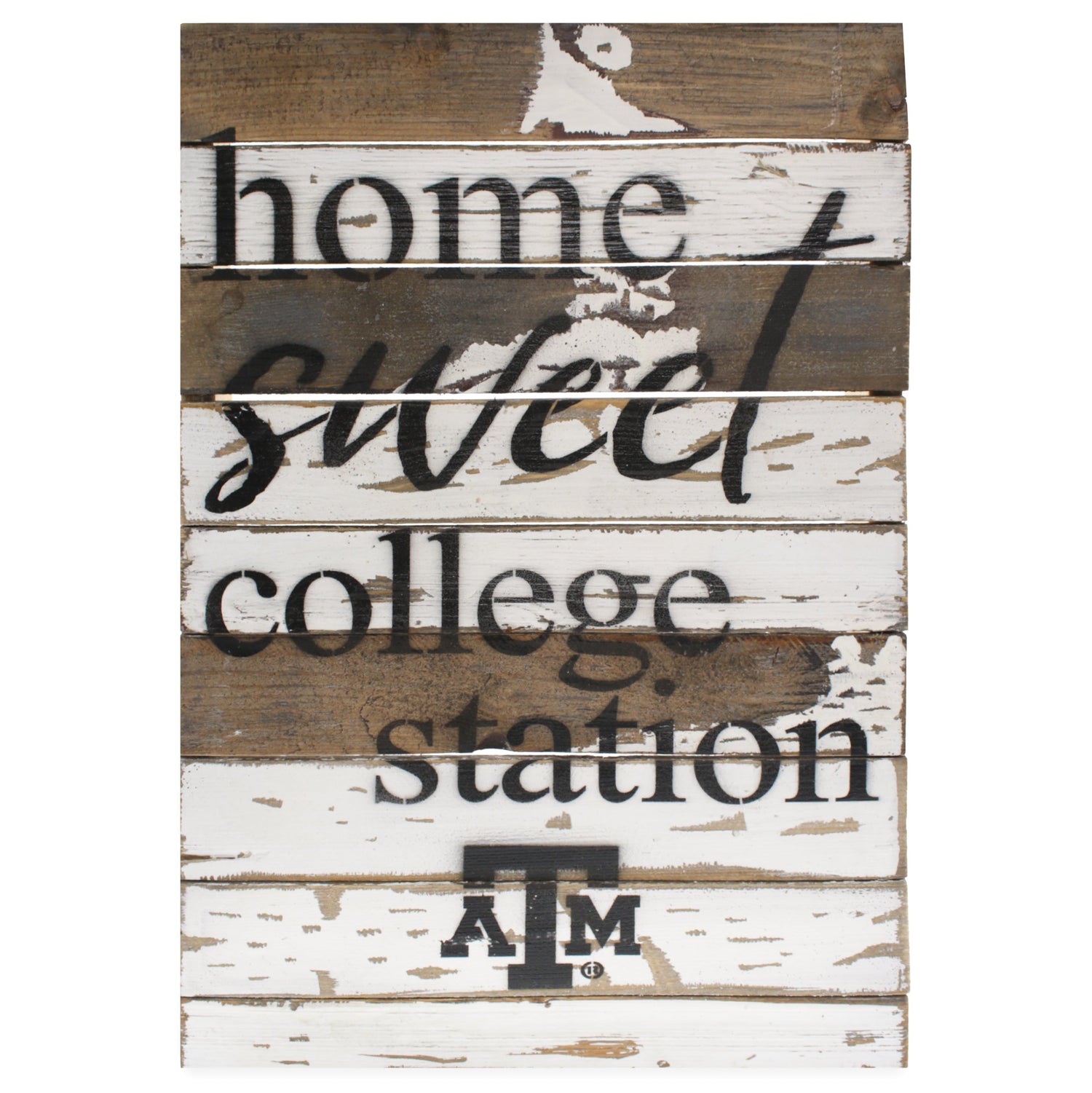 Texas A&M Home Sweet College Station Sign