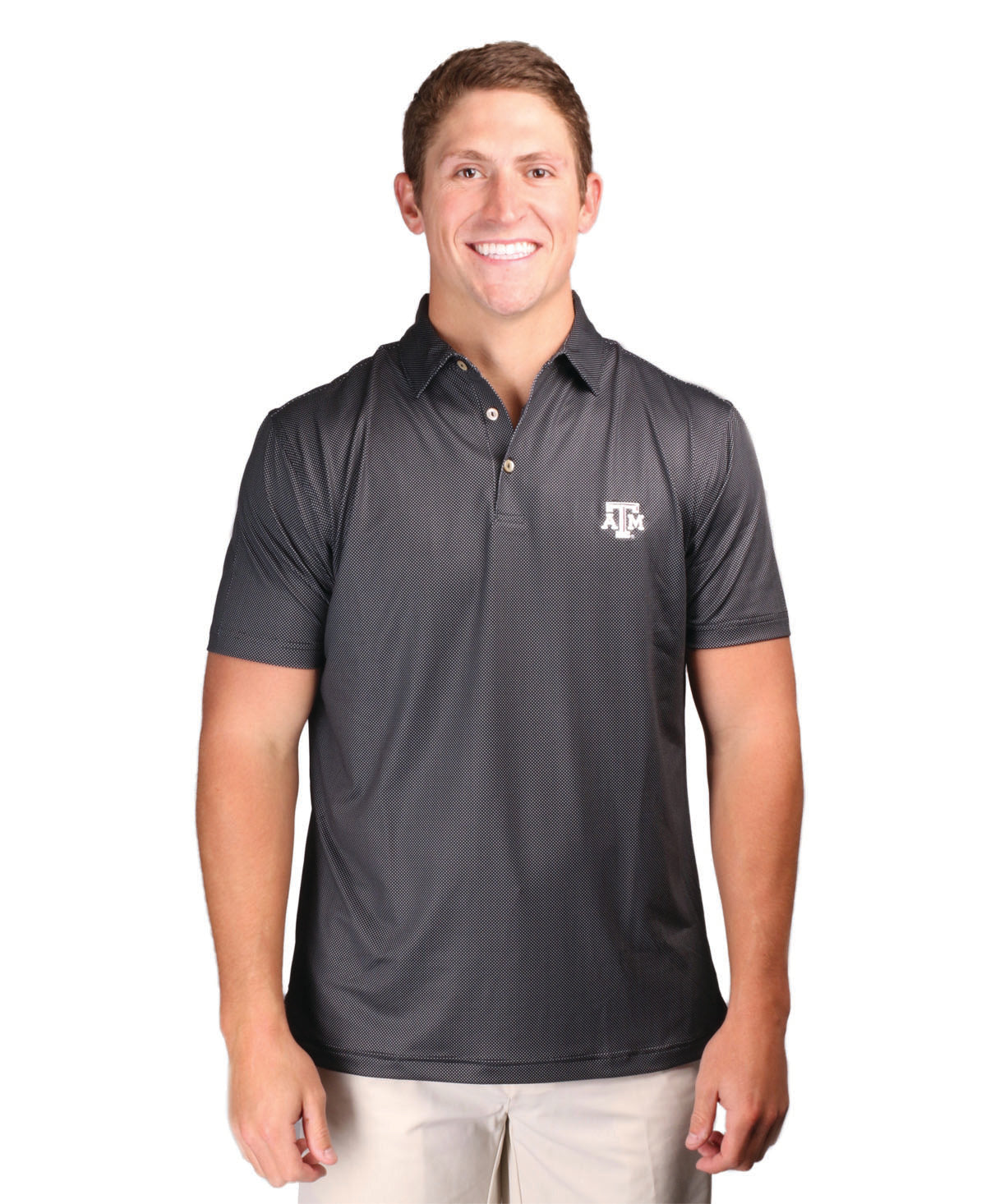 Peter Millar Texas A&M Mini Dot Polo
