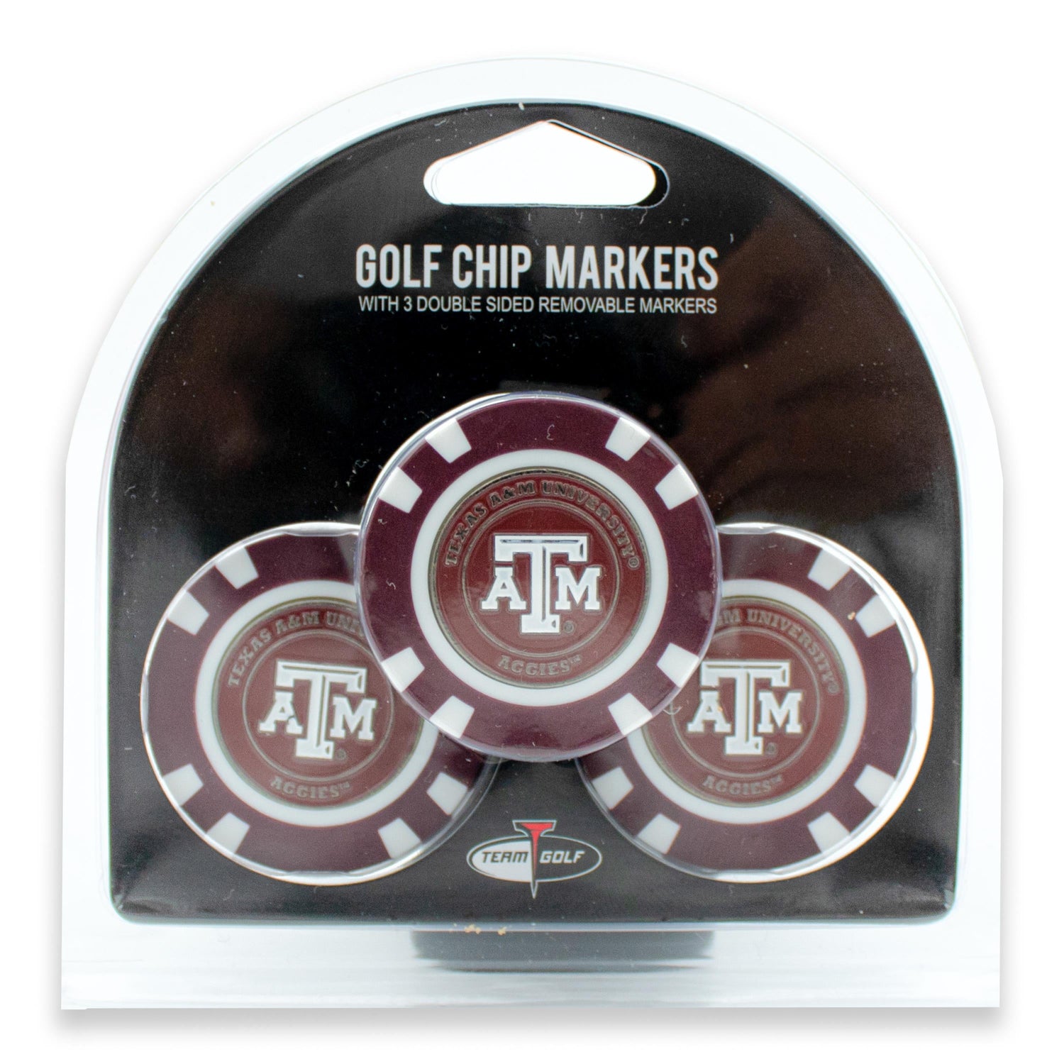 Texas A&M Ball Marker Chip Pack