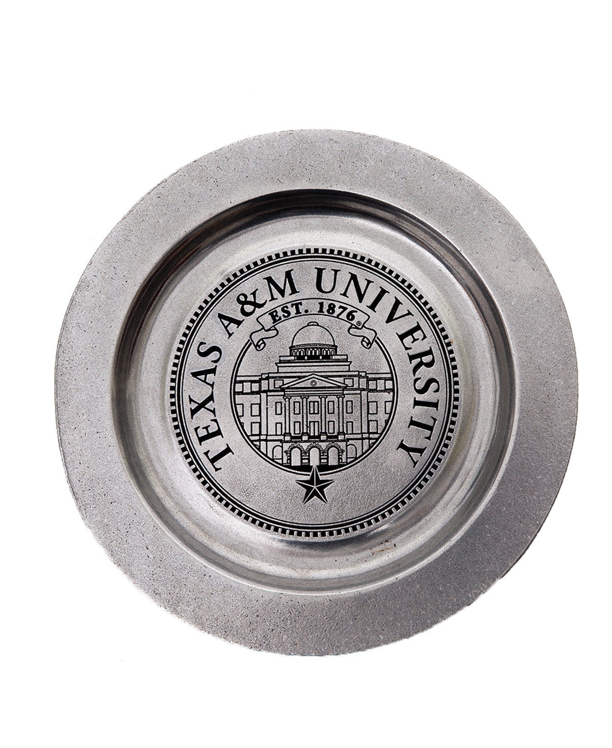 Texas A&M 12" Queen Anne Plate
