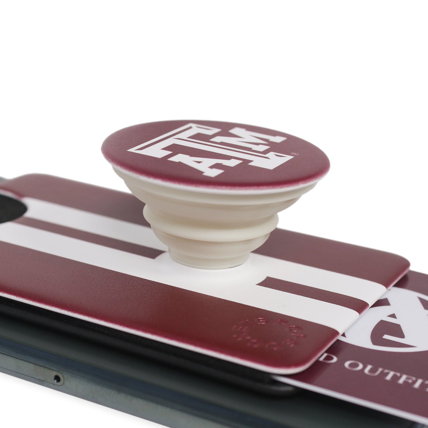 Texas A&M Integrated PopSocket Combo Grip & Wallet