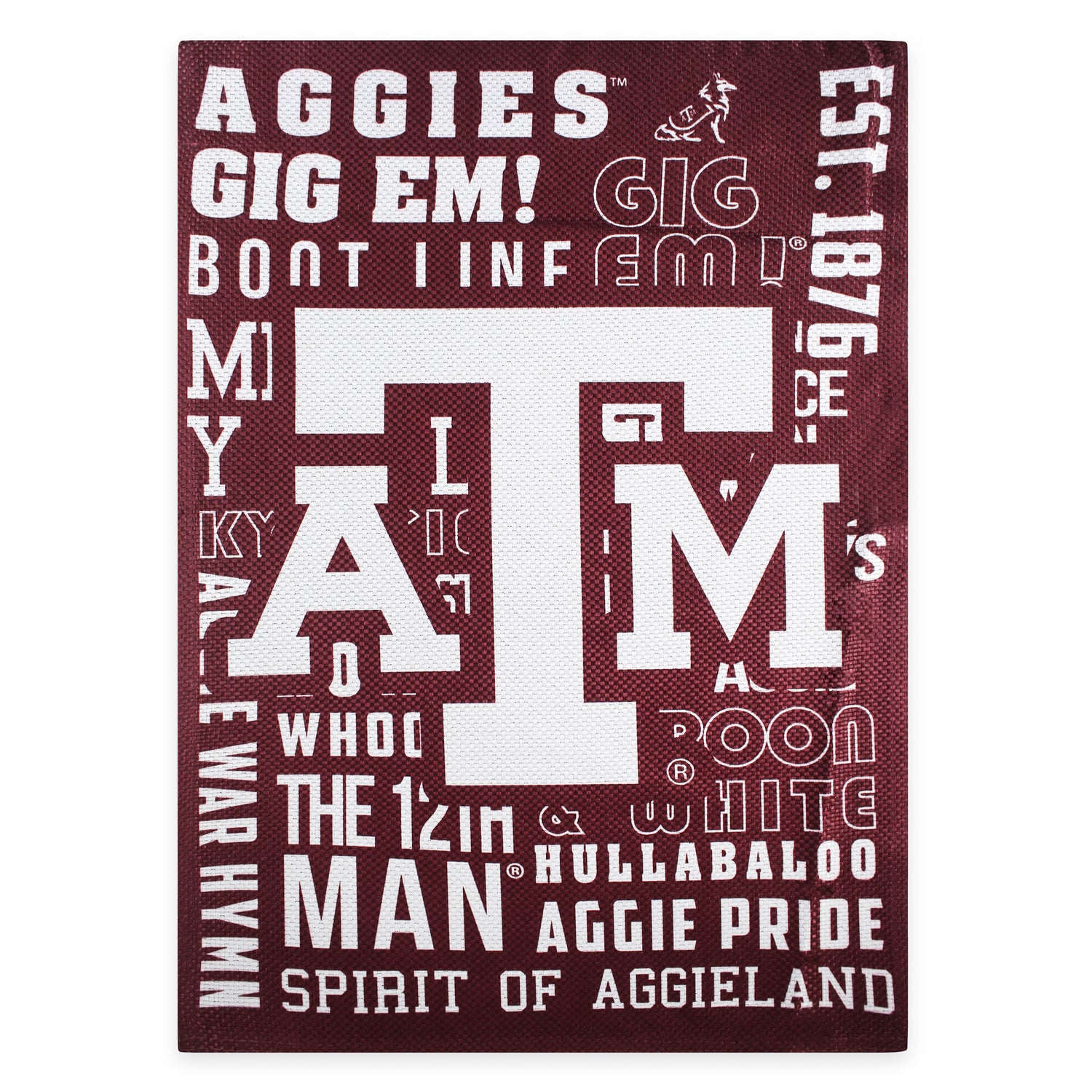 Texas A&M Decorative Fan Rules Flag