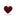 Maroon Heart Volcano Bead Air Freshener