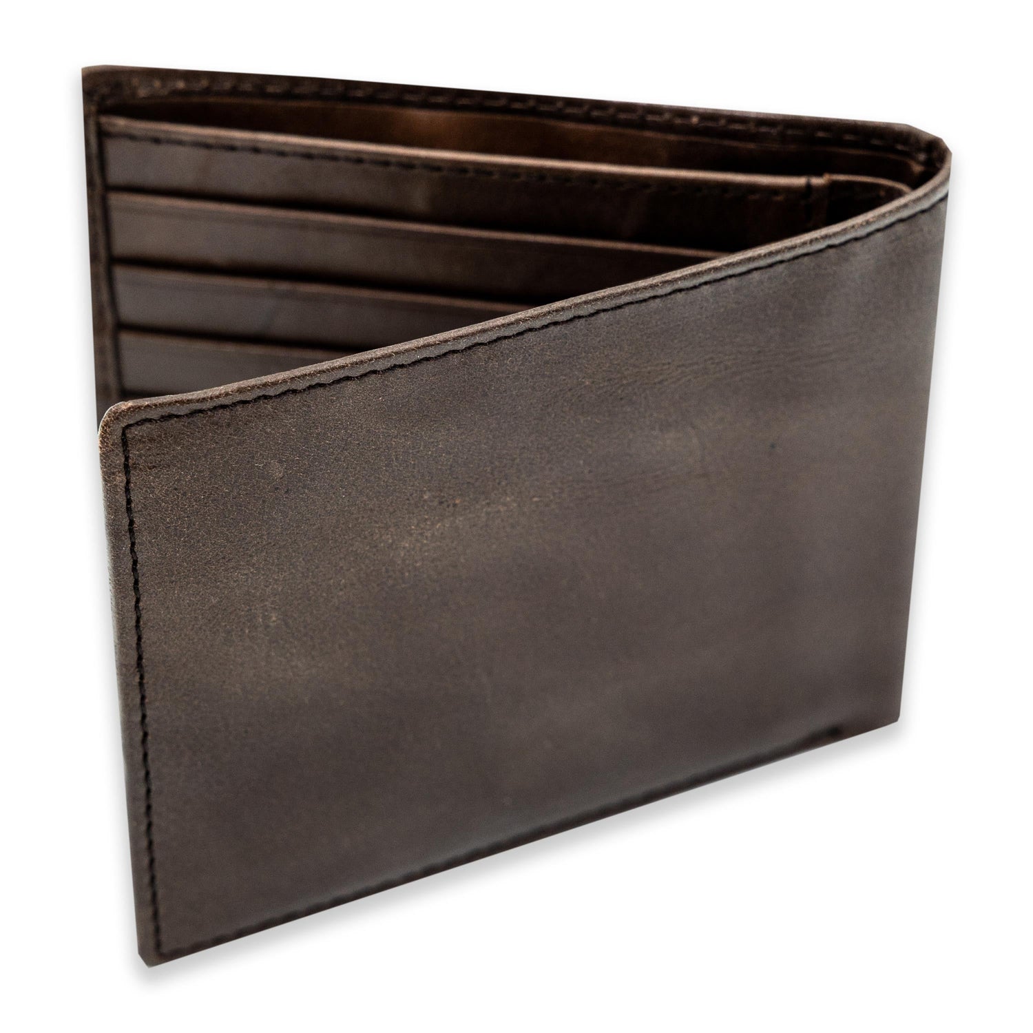 Texas A&M Zulu Leather Bifold Wallet