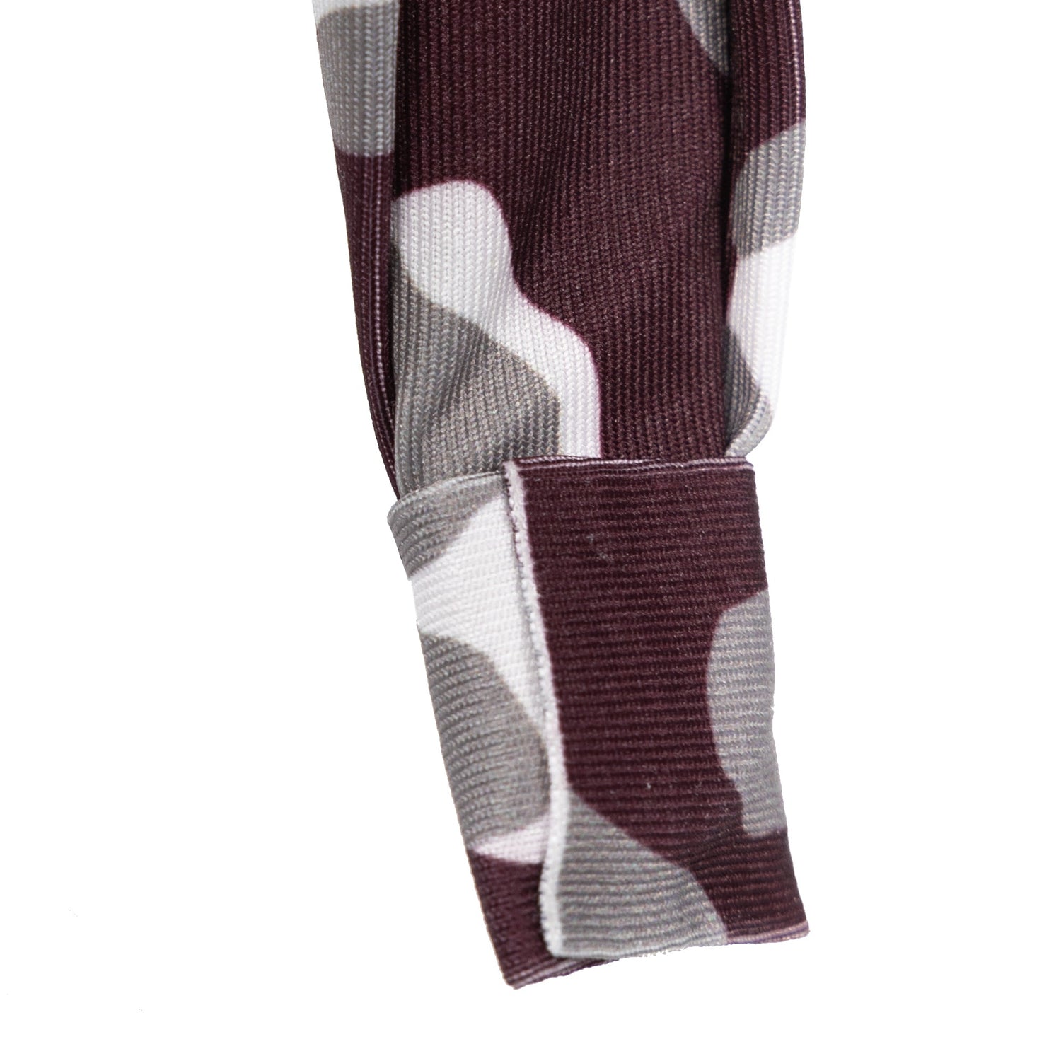 Azarhia Maroon Animal Print Top Knot Headband