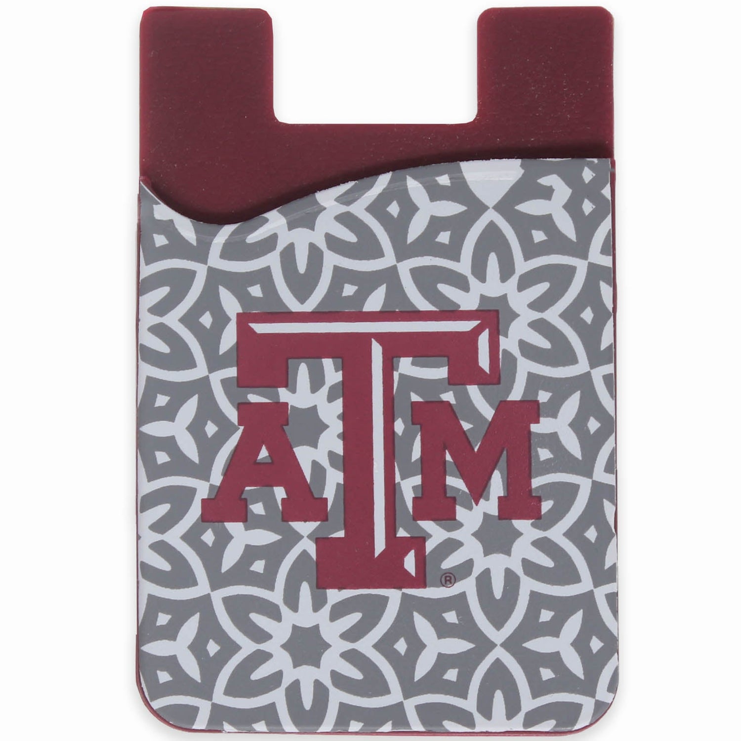 Texas A&M Slim Silicone Phone Wallet