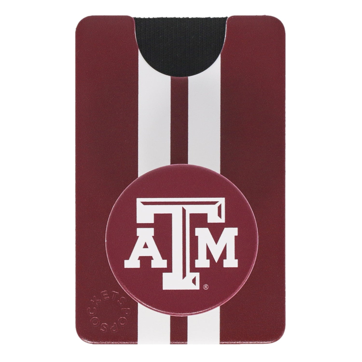 Texas A&M Integrated PopSocket Combo Grip & Wallet