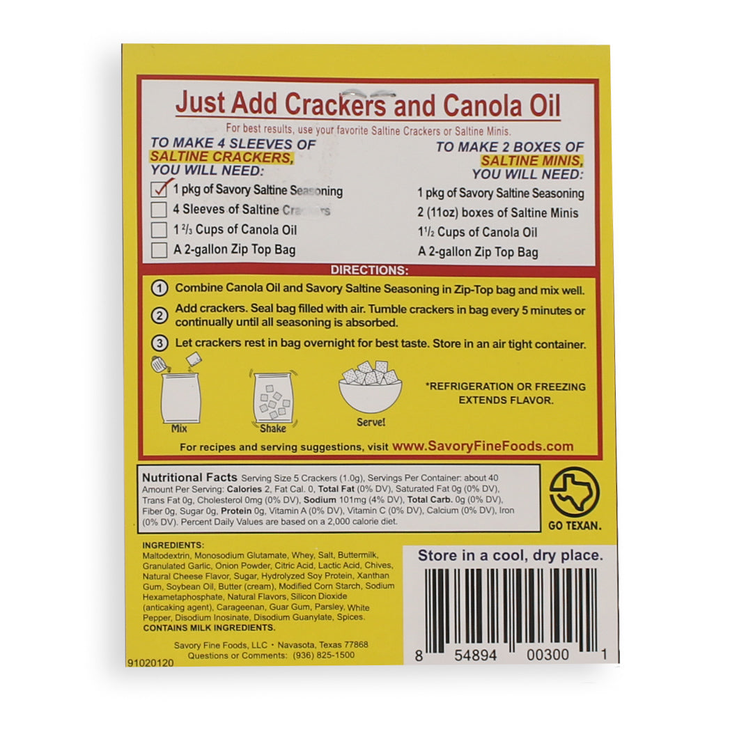 Aggie Original Savory Cracker Mix 1.4 Oz