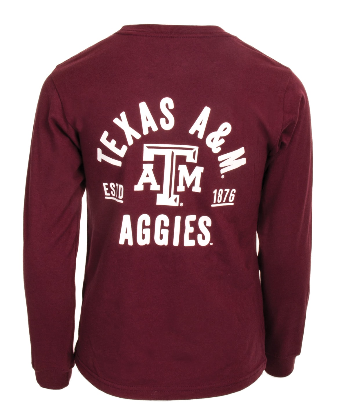 Texas A&M League Kids Long Sleeve Pocket Tee