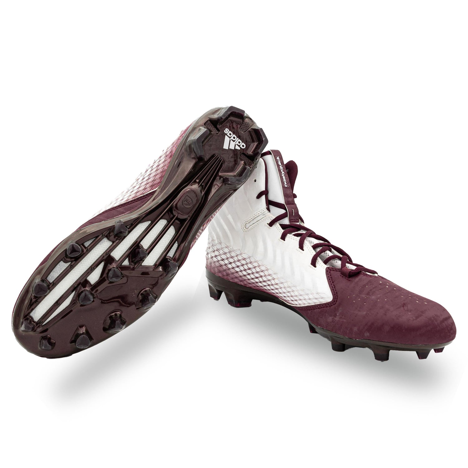 Texas A&M Adidas Collectible High Top Standard Cleats