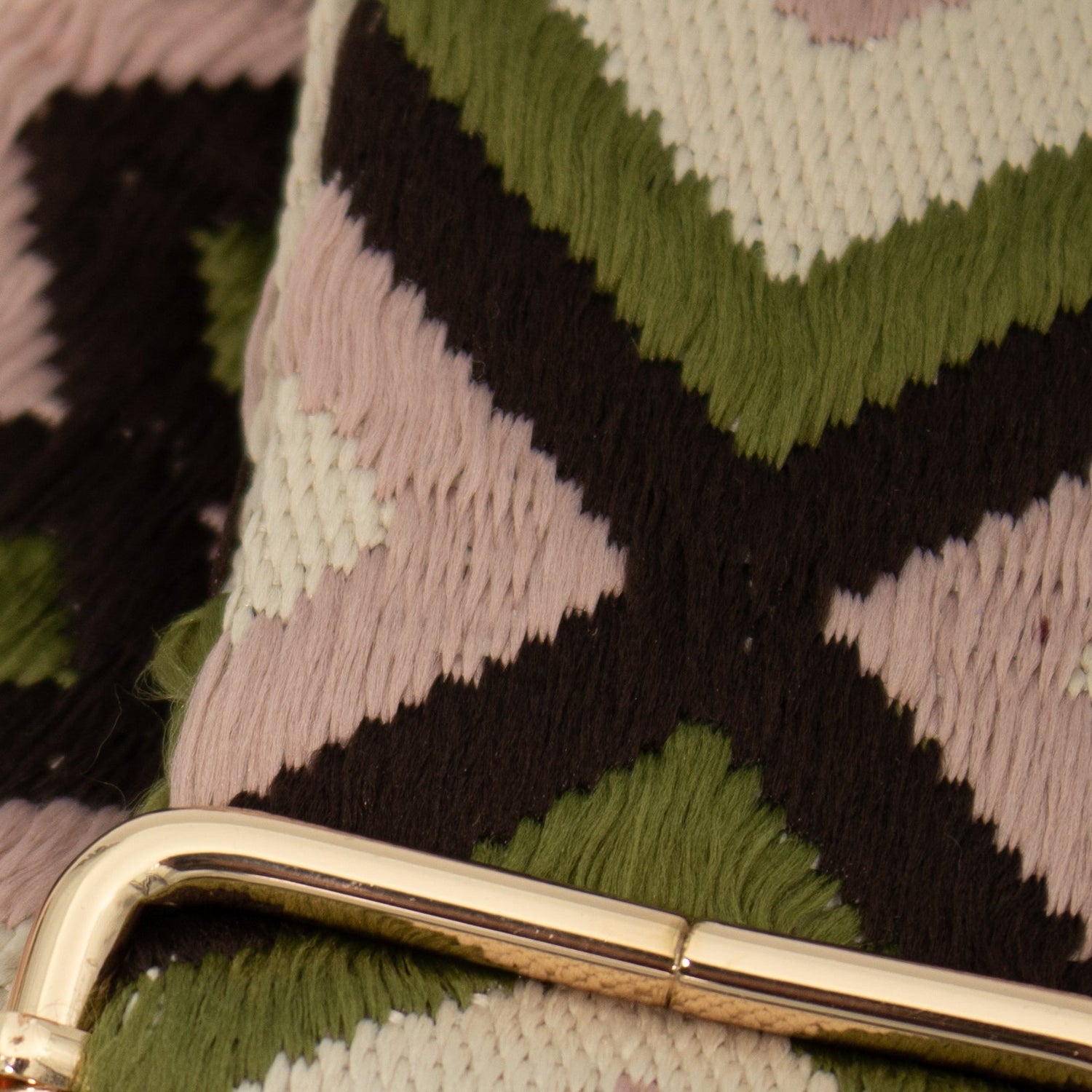 Pink Green Boho Strap