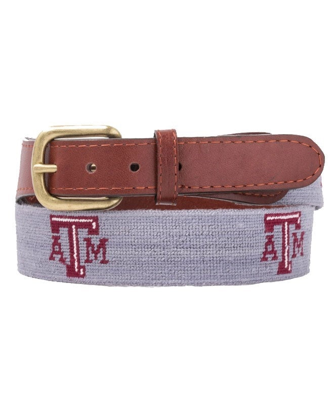 Texas A&M Smathers & Branson Stitched Belt