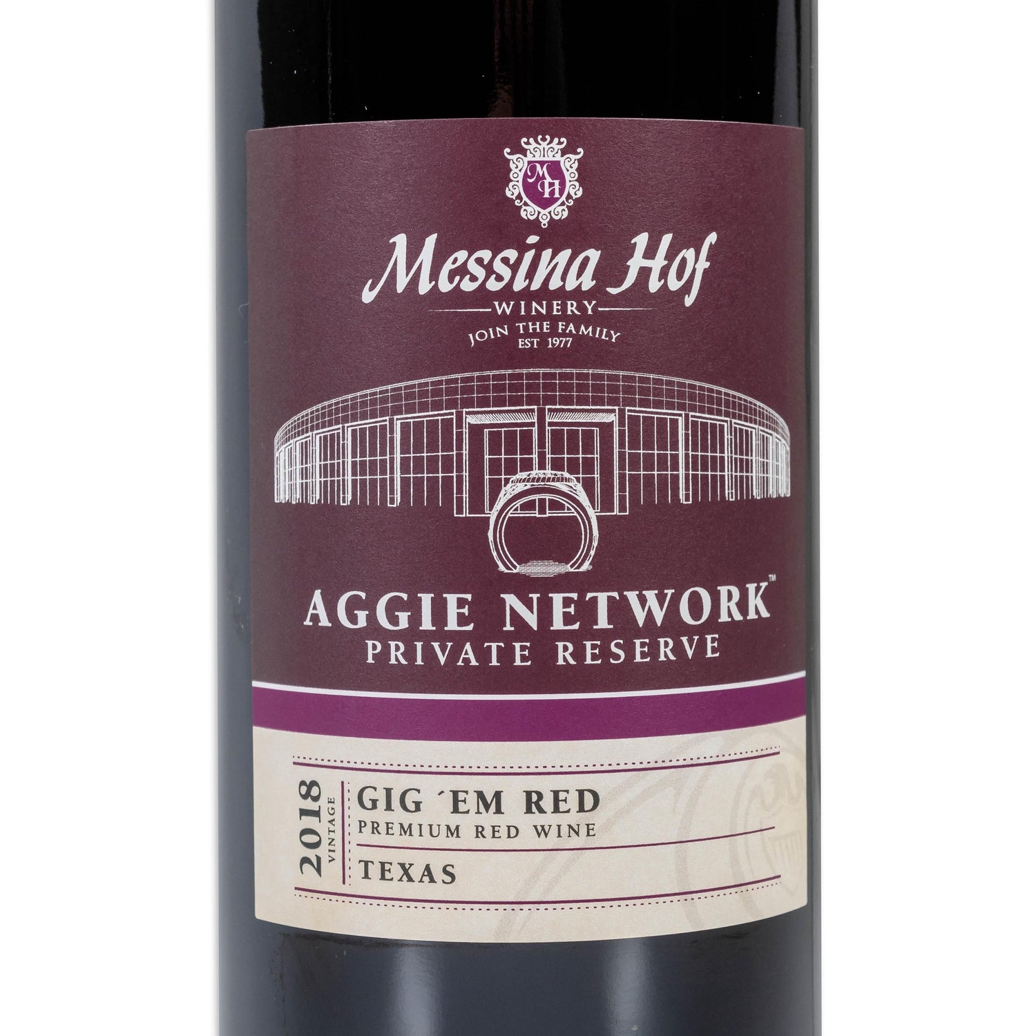 In Store Pickup Or Local Delivery Only: Messina Hof Gig 'Em Red Wine